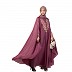 Designer Irani Kaftan with embroidery work- Mauve Pink